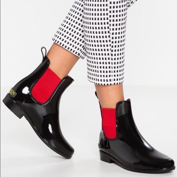 ralph lauren rain booties